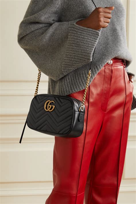 grey gucci marmont bag|Gucci Marmont small shoulder bag.